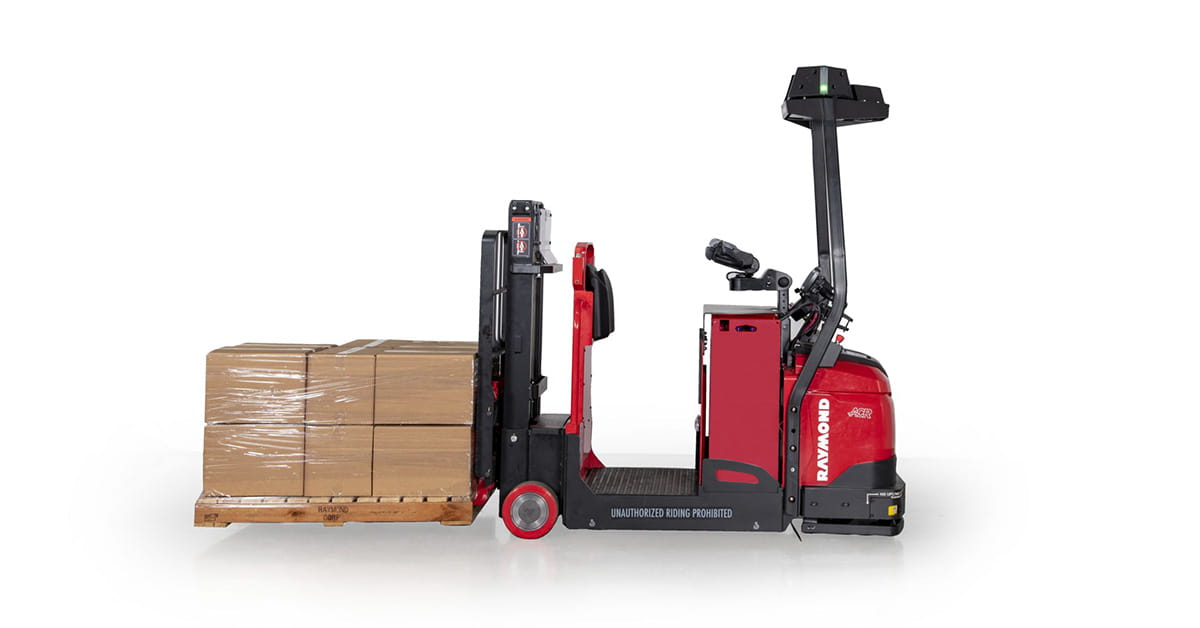 return on investment for raymond courier AGV