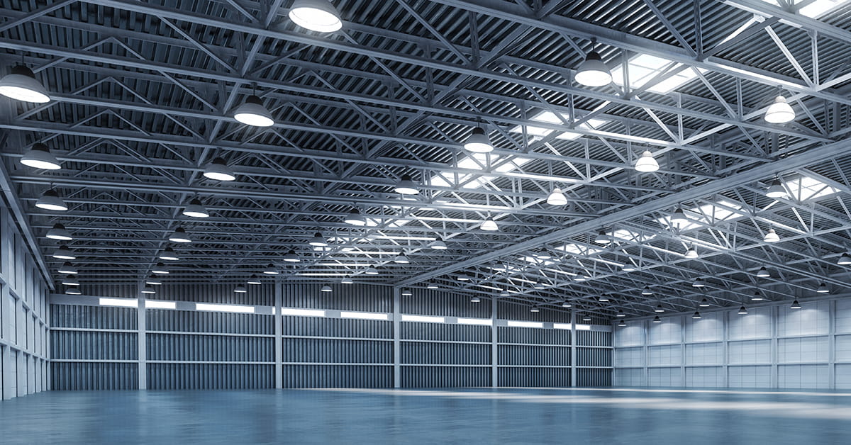 warehouse lighting systems raymond west